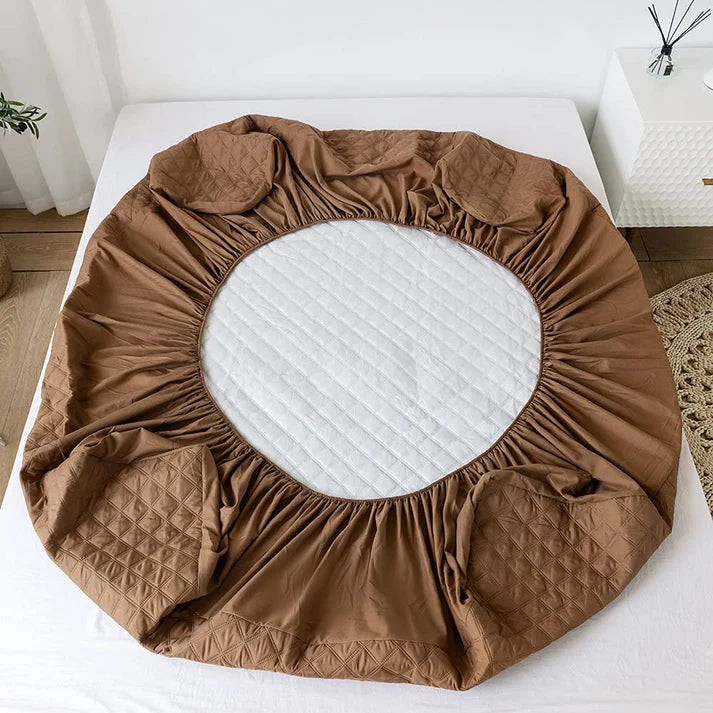 Microfiber Quilted Waterproof Mattress Protector