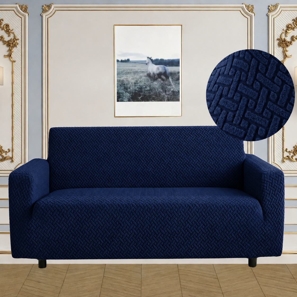 New Stripe  Spendex Sofa Cover