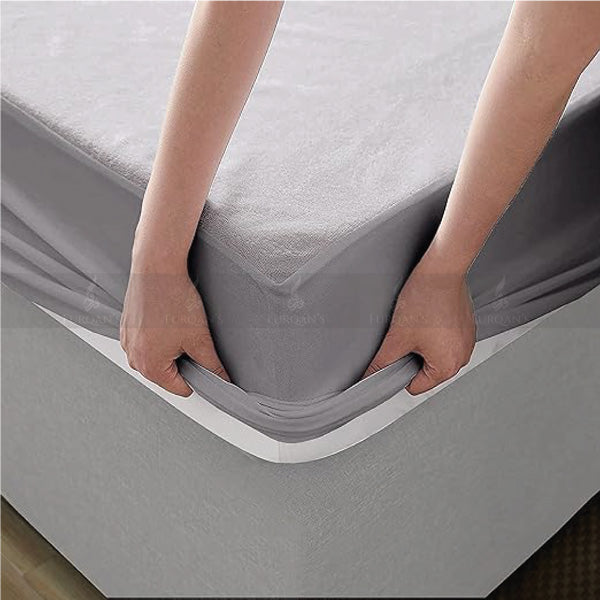 Waterproof Mattress Cover (Grey Color)