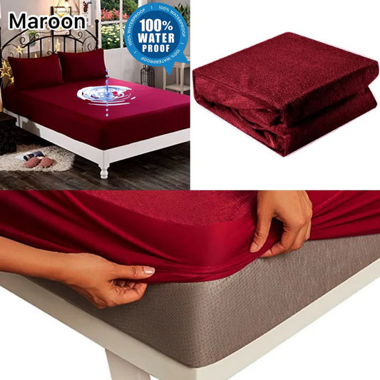 Terry Cotton Mattress Protector