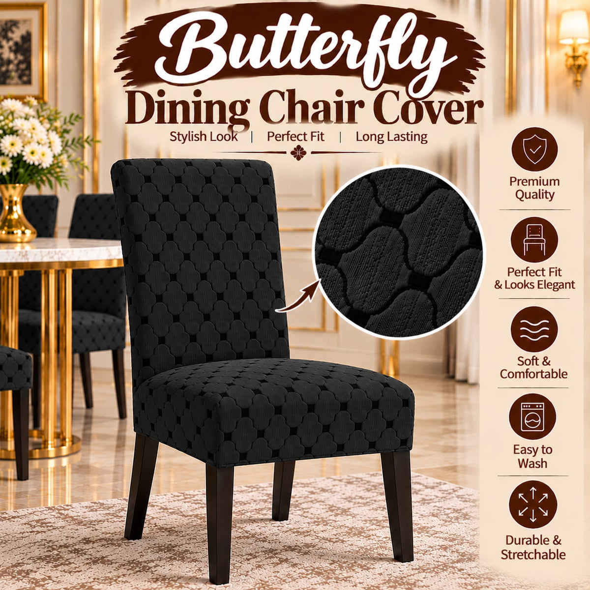 New Design Butterfly Chair Cover