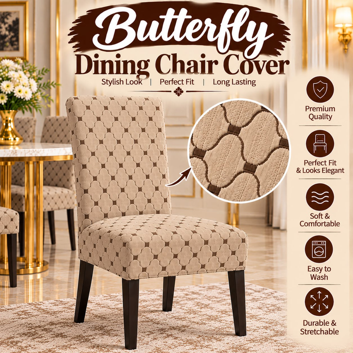 New Design Butterfly Chair Cover