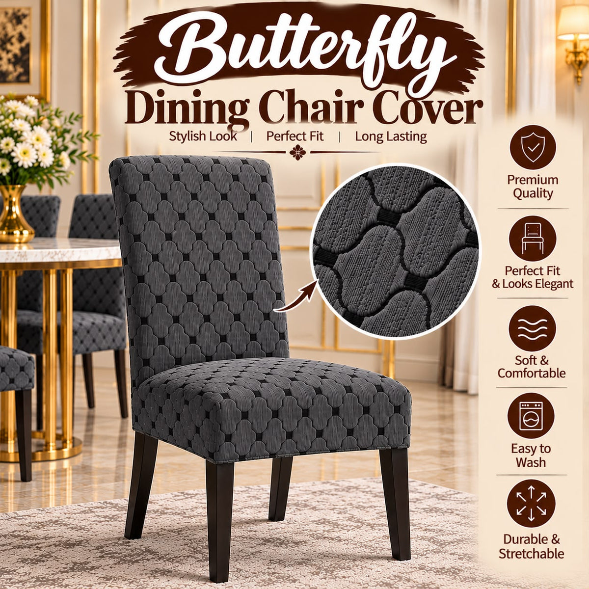 New Design Butterfly Chair Cover