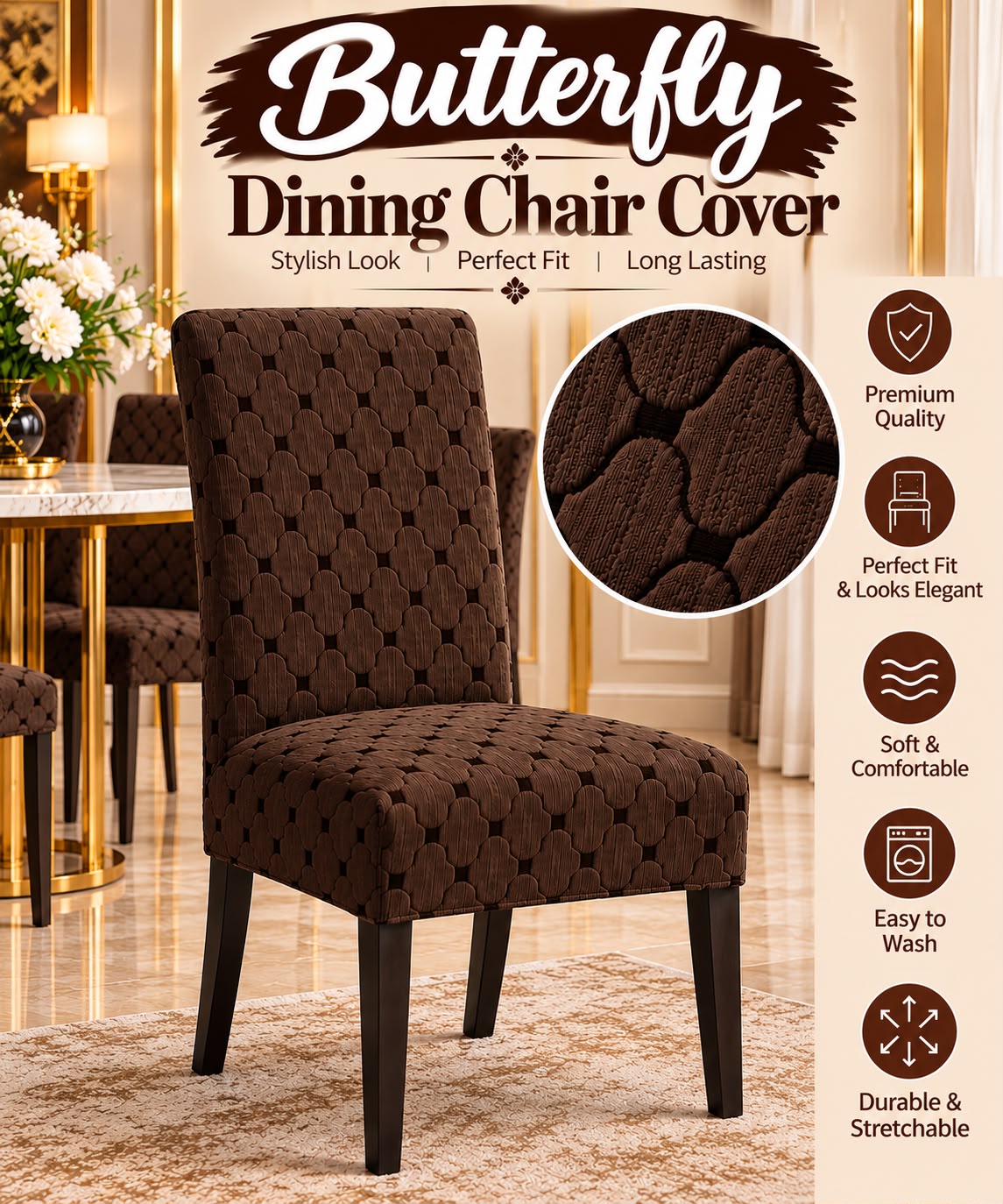 New Design Butterfly Chair Cover