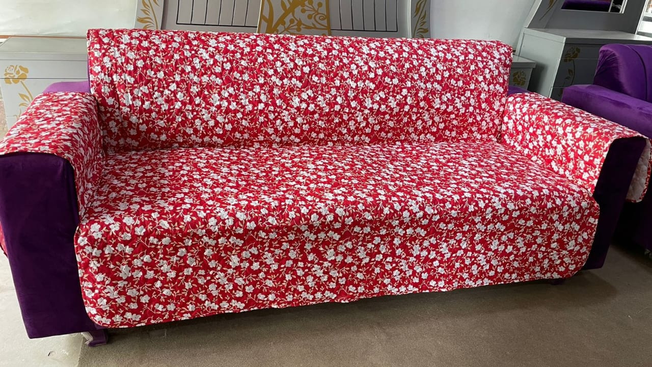 New Quilted Printed Sofa Protectors 2