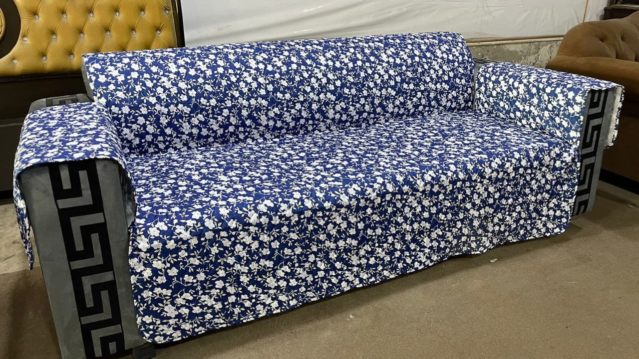 New Quilted Printed Sofa Protectors 2